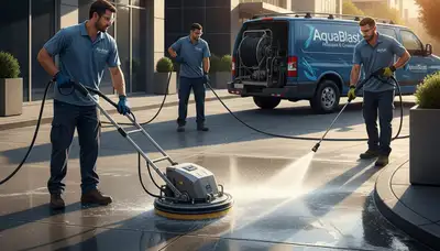 Escondido, CA concrete pressure cleaning for driveways, patios, and walkways by Paint Pros