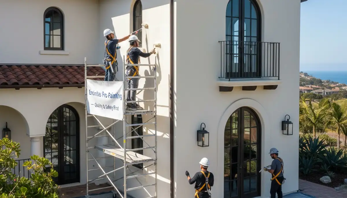 Painting contractor in Escondido, CA providing professional house painting services