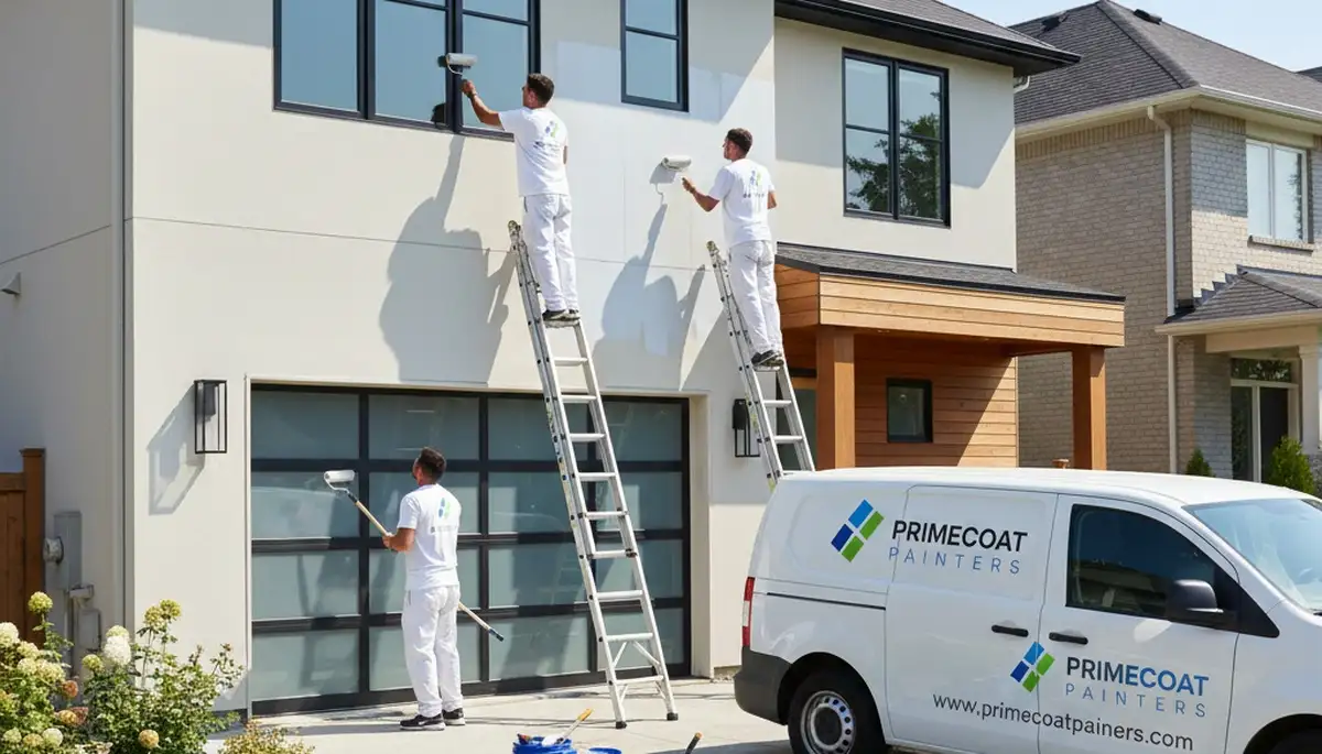 Exterior house painting in Escondido, CA by Escondido Paint Pros on a home exterior