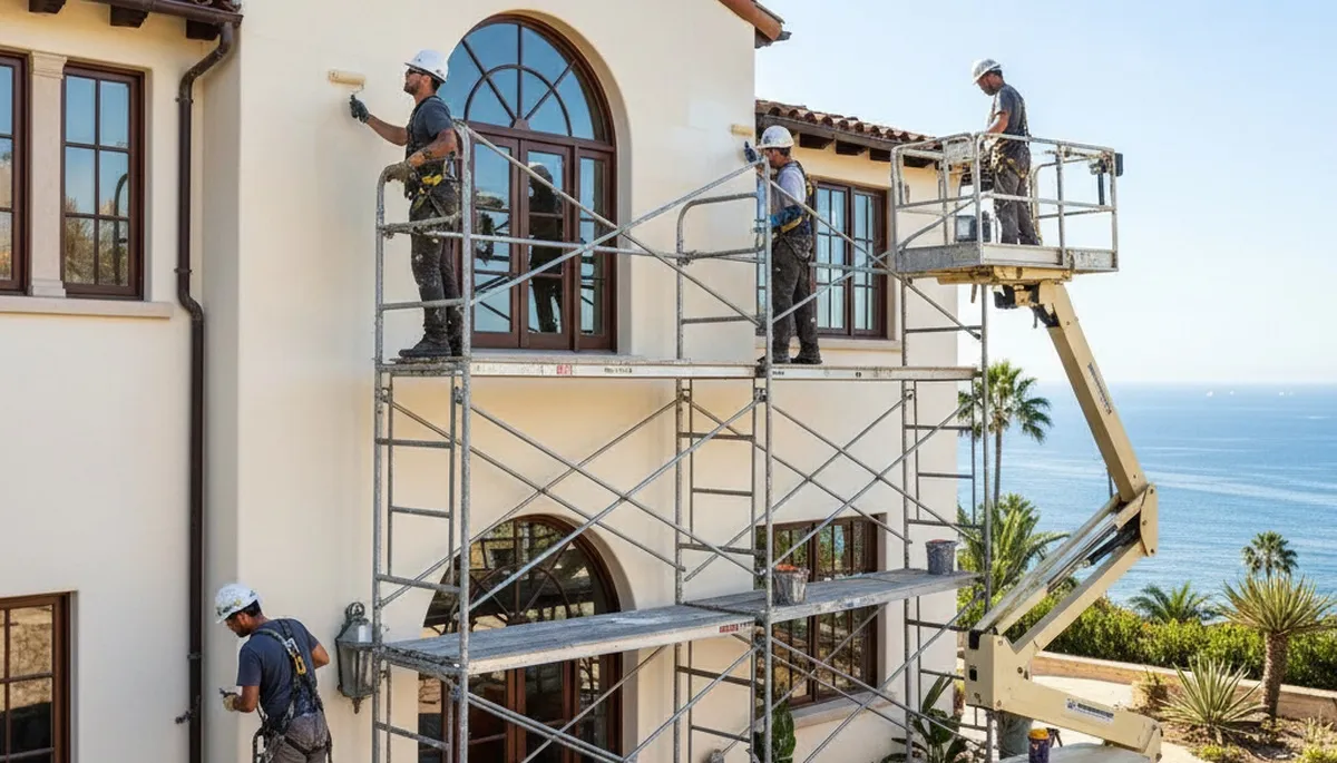 Painting contractors serving Escondido, CA with professional interior and exterior painting services