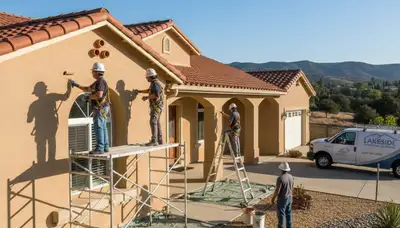 Escondido, CA painters providing professional painting services for homes and businesses