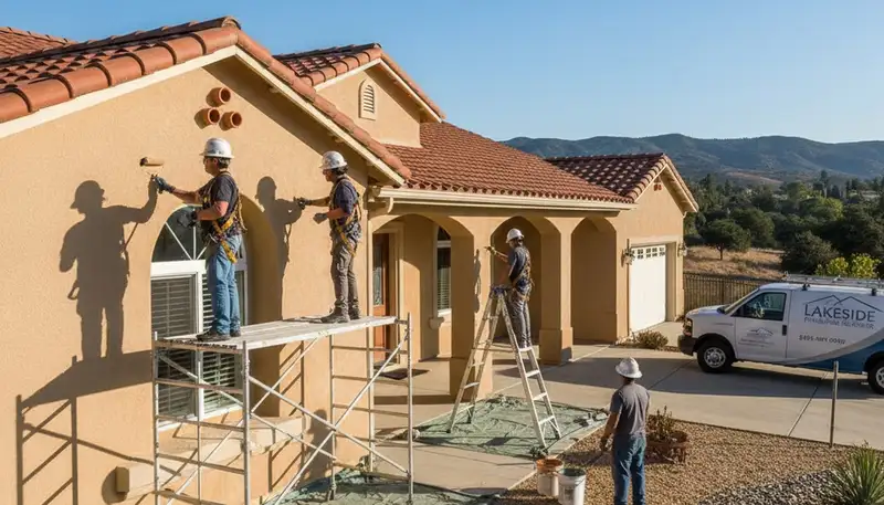 Escondido, CA painters providing professional painting services for homes and businesses