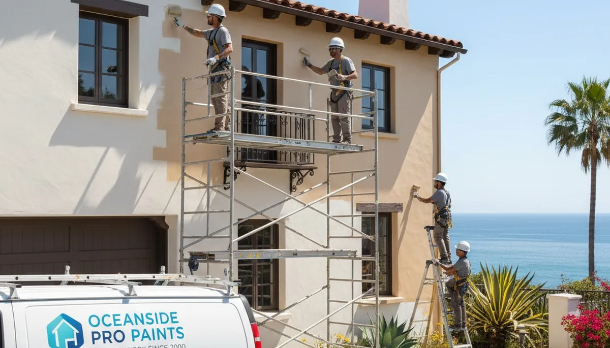 Painting contractors in Escondido, CA delivering professional interior and exterior painting services