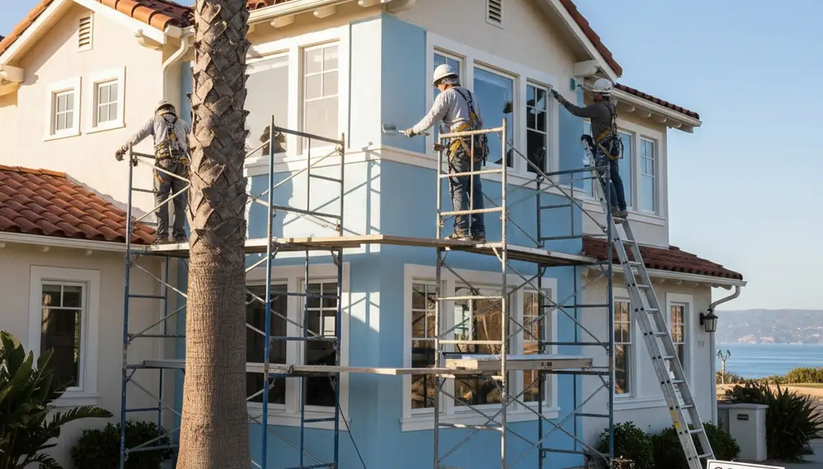 Painting company in Escondido, CA providing professional residential and commercial painting services