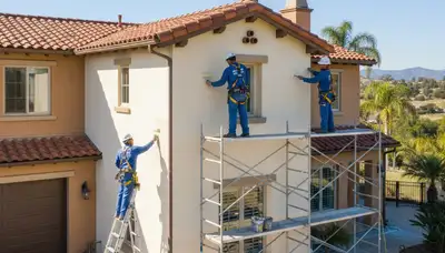 Escondido, CA painters providing professional interior and exterior painting services