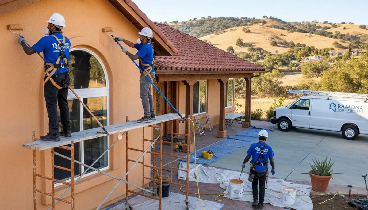 Escondido, CA painters providing professional residential and commercial painting services