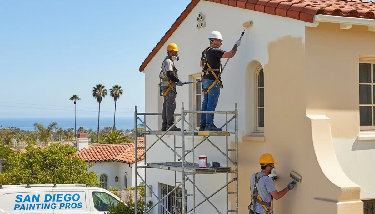 Escondido, CA painters providing professional residential and commercial painting services
