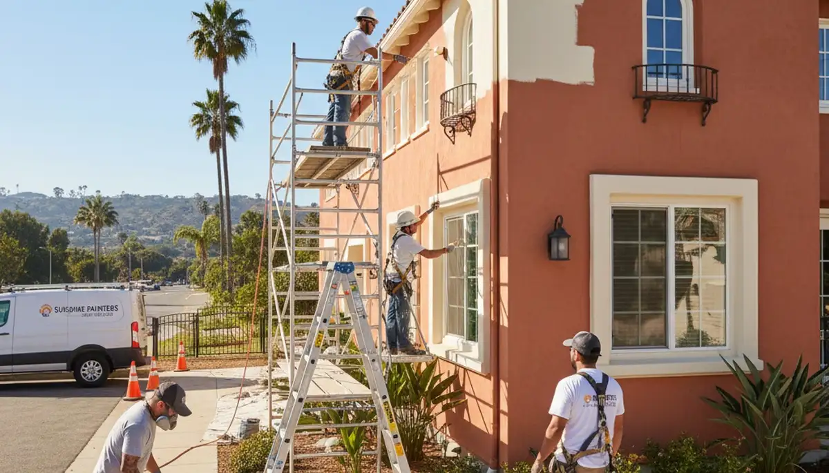 Escondido, CA painting contractor for interior and exterior house painting services