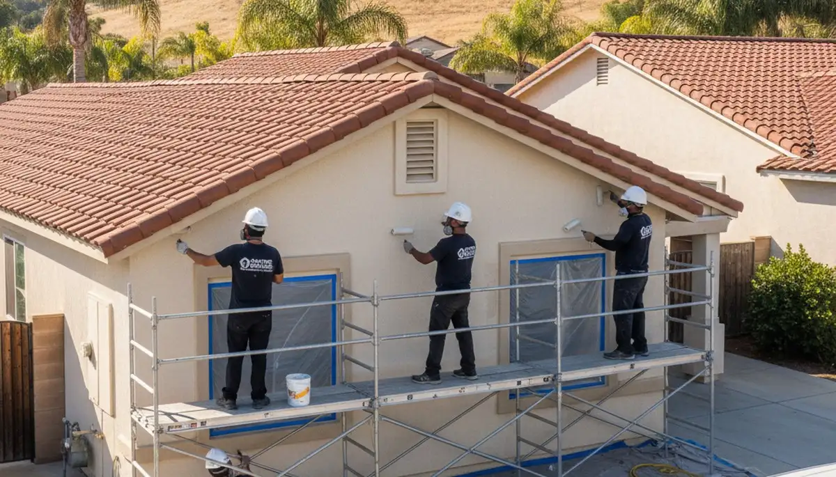 Painting company in Escondido, CA providing professional interior and exterior painting services