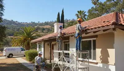 Painting contractor in Escondido, CA providing professional interior and exterior house painting services